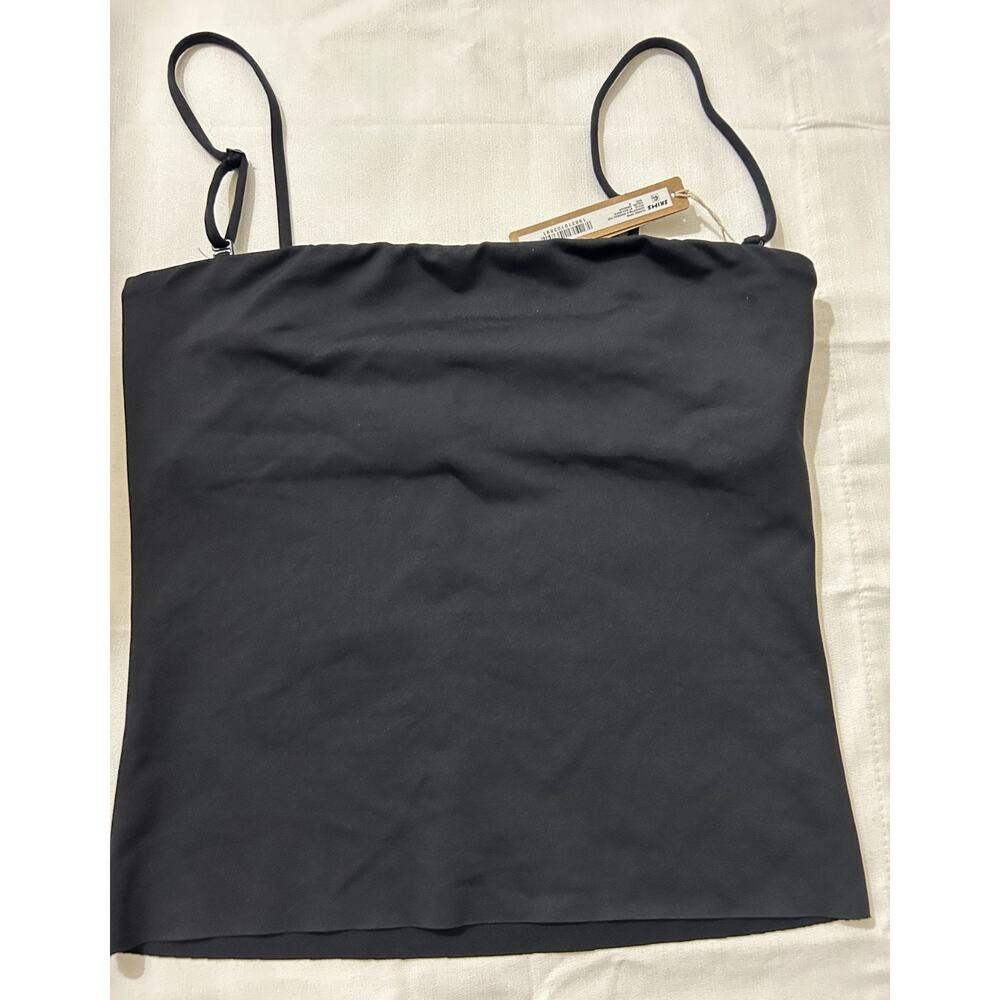 Skims NWT Classic Swim Convertible Bandeau Top Obsidian Black Size Small